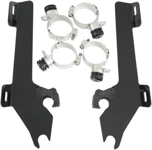 Mounting Kit Trigger-Lock Batwing-Fairing Black Mnt Kit Bw Yam Raider i gruppen  hos Blixt&Dunder AB (23210197)