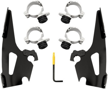 Mounting Kit Trigger-Lock Sportshield-Windshield Black Mnt Kit Ss Fs S i gruppen Reservdelar & Tillbehr / Indian Motorcycles hos Blixt&Dunder AB (23210372)