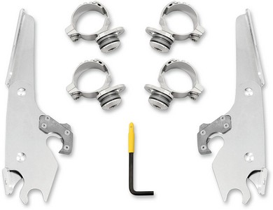 Mounting Kit Trigger-Lock Batwing-Fairing Polished Mnt Kit Bw Scout Po i gruppen Reservdelar & Tillbehr / Indian Motorcycles hos Blixt&Dunder AB (23210403)