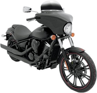 Memphis Shades Metric Fairing Replacement Batwing Black Fairing Ms Bat i gruppen  hos Blixt&Dunder AB (23300085)