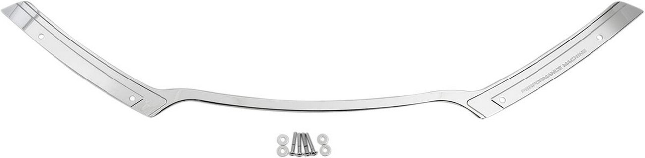 Performance Machine (Pm) Windscreen Trim Scallop Chrome Trim W/S 15-19 i gruppen Reservdelar & Tillbehr / Ram och chassidelar / Vindrutor hos Blixt&Dunder AB (23500315)