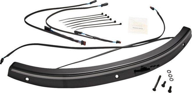 Ciro Trim Windshield Led Skyline Black Trim Windshield Led Solaire Bl i gruppen Reservdelar & Tillbehr / Ram och chassidelar / Toppkpa hos Blixt&Dunder AB (23500584)