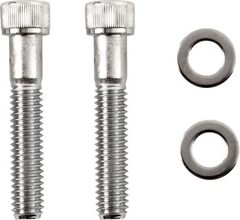 Drag Specialties Bolt Kit M8 Starter Knurled Allen Head Chrome Bolt Ki i gruppen Reservdelar & Tillbehr / Skruv- / monteringskit / Skruvkit Motor / Skruvkit Botten hos Blixt&Dunder AB (24010977)