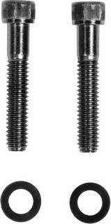 Drag Specialties Bolt Kit M8 Starter Knurled Allen Head Black Bolt Kit i gruppen Reservdelar & Tillbehr / Skruv- / monteringskit / Skruvkit Motor / Skruvkit Botten hos Blixt&Dunder AB (24011028)