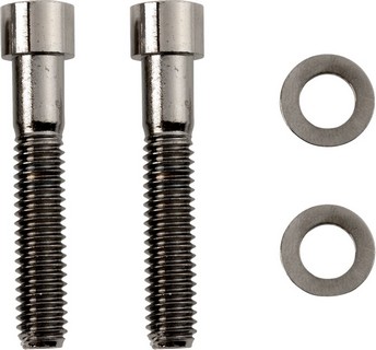 Drag Specialties Bolt Kit M8 Starter Smooth Socket Head Black Bolt Kit i gruppen Reservdelar & Tillbehr / Skruv- / monteringskit / Skruvkit Motor / Skruvkit Botten hos Blixt&Dunder AB (24011029)