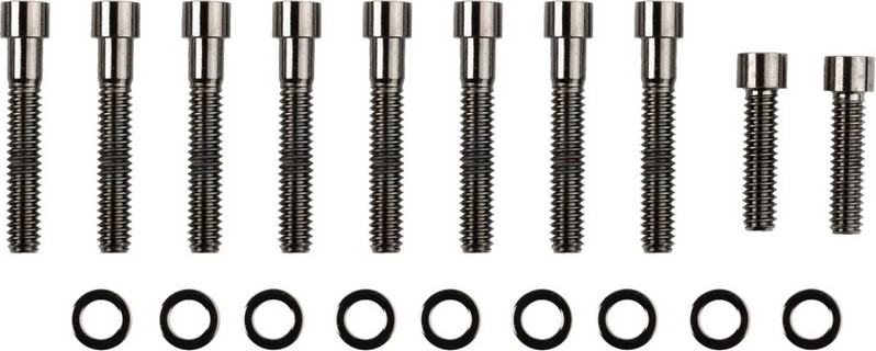 Drag Specialties Bolt Kit M8 Side Cover Tranmission Smooth Socket Head i gruppen Reservdelar & Tillbehr / Skruv- / monteringskit / Skruvkit Trans hos Blixt&Dunder AB (24011031)