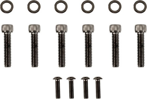 Drag Specialties Bolt Kit M8 Handlebar Control Knurled Allen Head Blac i gruppen Reservdelar & Tillbehr / Skruv- / monteringskit / Skruvkit Styre hos Blixt&Dunder AB (24011034)