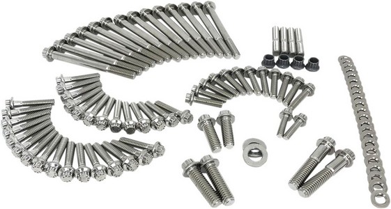 Feuling Bolt Kit 12-Point External Engine Milwaukee 8 Softail Bolt Kt i gruppen Reservdelar & Tillbehr / Skruv- / monteringskit / Skruvkit Motor / Skruvkit Botten hos Blixt&Dunder AB (24011056)