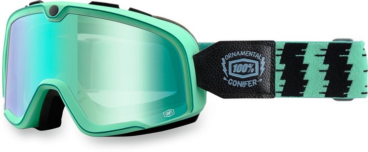 1 Goggle Barstow Oc Barstow Ornamental Conifer Racing Goggle W/ Mirror i gruppen Klder & Utrustning / Glasgon & Goggles hos Blixt&Dunder AB (26012193)