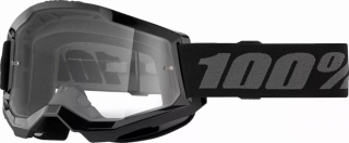 100percent Goggle Strata 2 Black clear i gruppen  hos Blixt&Dunder AB (26013478)