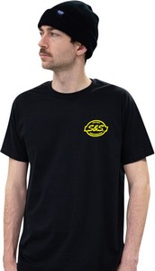 S&S  Tee Shirt S&S Black S i gruppen Klder & Utrustning / Klder / T-shirts hos Blixt&Dunder AB (303018722)