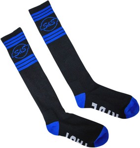 S&S Race Socks S&S Knee High Race Socks S&S Knee High i gruppen Klder & Utrustning / Klder / Strumpor hos Blixt&Dunder AB (30600050)