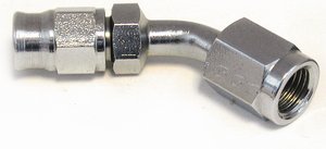Hosefitting, 45 dgr, 3/8''-UNF. Fits 31-150/313-284 in the group Parts & Accessories / Wheels & Brakes / Brakes /  at Blixt&Dunder AB (31-0292)