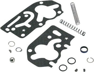 S&S High Volume High Pressure Oil Pump Rebuild Kit Master Kit Hvhp Oil i gruppen Reservdelar & Tillbehr / Motordelar  / Motordelar Evo / Bottendel Evo / Oljepump Evo hos Blixt&Dunder AB (316300)