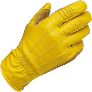 Biltwell Work Gloves Gold Small Gloves Work Gold Sm i gruppen Klder & Utrustning / Handskar hos Blixt&Dunder AB (33012690)