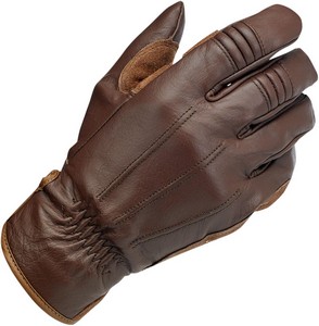 Biltwell Work Gloves Chocolate Medium Gloves Work i gruppen Klder & Utrustning / Handskar hos Blixt&Dunder AB (33012697)