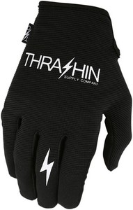Thrashin Supply Co.  Glove Stlth Blk/Blk Sm i gruppen Kläder & Utrustning / Handskar hos Blixt&Dunder AB (33013487)
