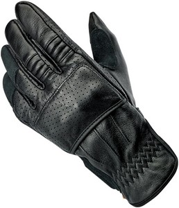 Biltwell Glove Borrego Black Md Glove Borrego Black Md i gruppen Klder & Utrustning / Handskar hos Blixt&Dunder AB (33013919)