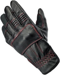 Biltwell Glove Borrego Redline Xs Glove Borrego Redline Xs i gruppen Kläder & Utrustning / Handskar hos Blixt&Dunder AB (33013929)