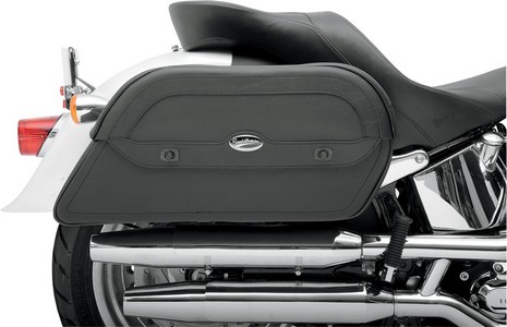 Saddlemen Saddlebag Universal Throw-Over Synthetic Leather Black Saddl i gruppen Reservdelar & Tillbehr / Ram och chassidelar / Sadlar / Saddlemen hos Blixt&Dunder AB (35010309)