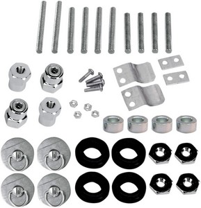 Saddlemen Specific Fit Fender Strut Replace Bolt Kit Chrome Docking Po i gruppen Reservdelar & Tillbehr / Ram och chassidelar / Sadlar / Saddlemen hos Blixt&Dunder AB (35010336)