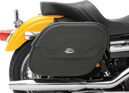 Saddlemen Saddlebag Universal With Shock Cutaway Synthetic Leather Rig i gruppen Reservdelar & Tillbehr / Ram och chassidelar / Sadlar / Saddlemen hos Blixt&Dunder AB (35010575)