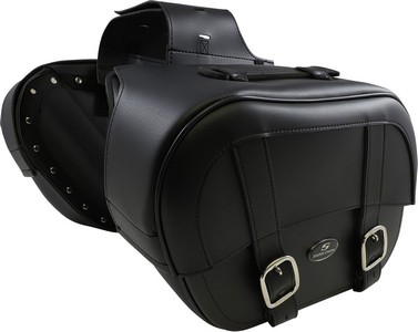 Saddlemen Saddlebag Universal With Shock Cutaway Synthetic Leather Smo i gruppen Reservdelar & Tillbehr / Ram och chassidelar / Sadlar / Saddlemen hos Blixt&Dunder AB (35010576)