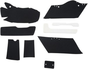 Drag Specialties Liner Oem Hard Textile Black Lining Kit Hdbags 14-19F i gruppen Reservdelar & Tillbehr / Vskor & Tillbehr / Hrda Sidovskor hos Blixt&Dunder AB (35010943)