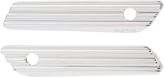 Arlen Ness Saddlebag Latch Covers 10-Ghauge Chrome Cover Latch 10G Chr i gruppen Reservdelar & Tillbehr / Vskor & Tillbehr / Hrda Sidovskor hos Blixt&Dunder AB (35011215)