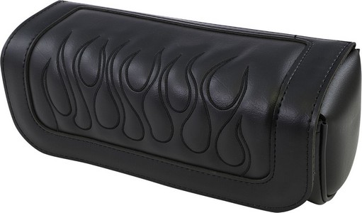 Saddlemen Tool Bag Universal Synthetic Leather Flame Black Tool Bag Fl i gruppen Reservdelar & Tillbehr / Ram och chassidelar / Sadlar / Saddlemen hos Blixt&Dunder AB (35100021)