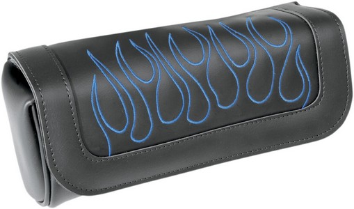 Saddlemen Highwayman Blue Flame Tattoo Tool Pouch Tool Bag Flame Blue i gruppen Reservdelar & Tillbehr / Ram och chassidelar / Sadlar / Saddlemen hos Blixt&Dunder AB (35100063)