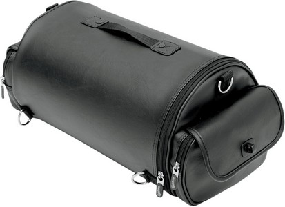 Saddlemen Accessory Bag Drifter Style Synthetic Leather Black Rollbag i gruppen Reservdelar & Tillbehr / Ram och chassidelar / Sadlar / Saddlemen hos Blixt&Dunder AB (35150116)