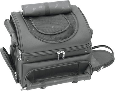 Saddlemen Pet Carrier Synthetic Leather Black Pet Voyager Pc3200C i gruppen Reservdelar & Tillbehr / Ram och chassidelar / Sadlar / Saddlemen hos Blixt&Dunder AB (35150131)