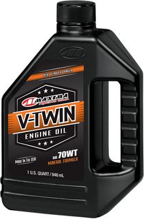 Maxima Engine Oil V-Twin 70W / 946 Ml | 32 Fl. Oz. / Amber Oil V-Twin i gruppen Servicedelar & Olja / Motorolja hos Blixt&Dunder AB (36010294)