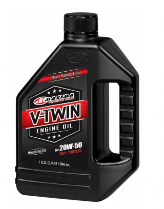 Maxima Oil V-Twin 20W50 Synth Qt Oil V-Twin 20W50 Synth Qt i gruppen Servicedelar & Olja / Motorolja hos Blixt&Dunder AB (36010295)