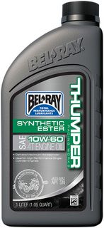 Bel-Ray Works Thumper Racing Synthetic Ester 4-Stroke Engine Oil 10W60 i gruppen Servicedelar & Olja / Motorolja hos Blixt&Dunder AB (36010312)