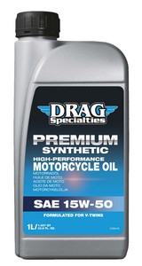 Drag Specialties Oil Oil Drg 12/1L-15W50 Syn Oil E-Drag 15W50 Syn 1L i gruppen  hos Blixt&Dunder AB (36010844)