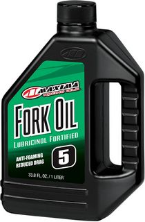 Maxima Fork Oil Front 5W / 1 Liter | 33,8 Fl. Oz. / Clear Oil Fork Max i gruppen Servicedelar & Olja / Olja & rengring / Olja, vtskor och fett / Gaffelolja hos Blixt&Dunder AB (36090001)