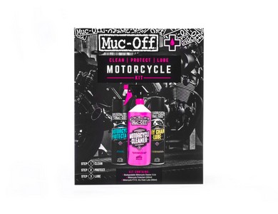 Muc-Off Motorcycle Clean Protect And Lube Kit Clean Protect & Lube Kit i gruppen Servicedelar & Olja / Olja & rengring / Rengring hos Blixt&Dunder AB (37040248)