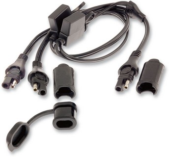 Y-Splitter Cable Sae Optimate Black Charger Y-Split Fused O5 i gruppen Verktyg & Skruv / Batteriladdare & Tillbehr hos Blixt&Dunder AB (38070166)
