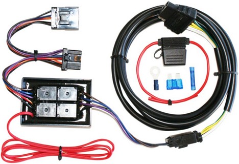 Khrome Werks Isolator/Convertor With 4 Wire Harness W/8 Pin Multilock i gruppen Reservdelar & Tillbehr / Ram och chassidelar / Chassi / Dragkrok hos Blixt&Dunder AB (39020168)
