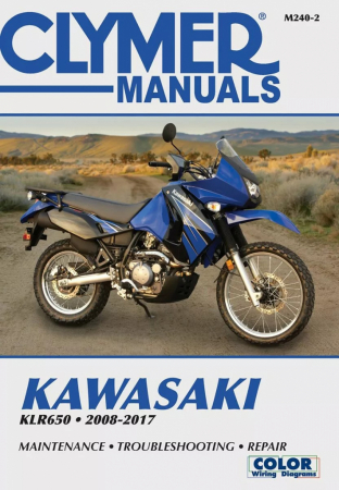 Clymer Kawasaki Klr650 2008-2017 Kawasaki Klr650 2008-2017 i gruppen Verktyg & Skruv / Bcker, manualer / Clymer hos Blixt&Dunder AB (42010336)