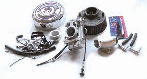 Mikuni HSR 42 Carb kit, EVO 80'' 84-99, complete (84-89+44-039/46-408 in the group Parts & Accessories / Carburetors / Carburetors / Mikuni / Carburetors at Blixt&Dunder AB (44-0501)