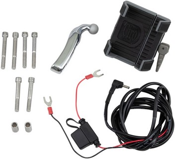 Ciro Smartphone/Gps Holder Premium With Perch Mount Chrome Mount Perch i gruppen Klder & Utrustning / Montering styret hos Blixt&Dunder AB (44020589)