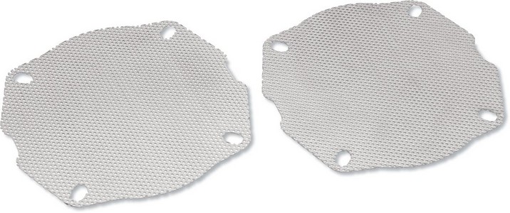 Klock Werks Front Speaker Grill Cover Flht Speaker Grills - Front - Ra i gruppen Reservdelar & Tillbehr / Eldelar / vrig El / Stereo hos Blixt&Dunder AB (44050097)
