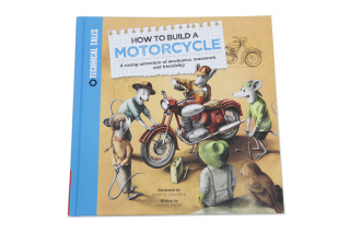 How to Build a Motorcycle - Illustrerad Barnbok i gruppen Klder & Utrustning / Tidningar hos Blixt&Dunder AB (48-0487)