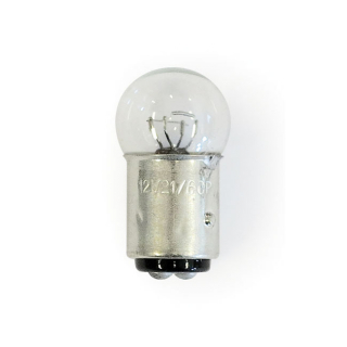 Turn Signal Bulb, Bullet Light. Clear Glass. 12V21Cp/6Cp i gruppen Servicedelar & Olja / Slitdelar & underhll / Slitdelar vriga mrken / Gldlampor hos Blixt&Dunder AB (500770)