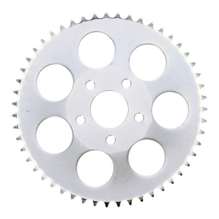 REAR SPROCKET, ZINC. 51T 73-85 4-speed Big Twin, 79-81 XL Sportster i gruppen Reservdelar & Tillbehör / Växellåda & transmission / Drivlina / Sekundärdrivning kedja / Bakdrev hos Blixt&Dunder AB (506420)