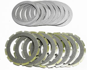 Clutch kit/drive plates for BDL beltkit 52-0028, round dogs, kevlar in the group Parts & Accessories / Drivetrain / Clutch / Clutch discs & drive plates at Blixt&Dunder AB (51-0126)