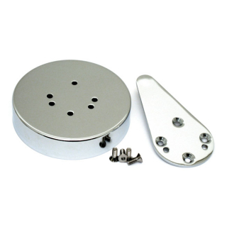 Dust Shield & Shift Lever Kit. Chrome 74-E79 4-Speed Fx  Oem Replaceme i gruppen Reservdelar & Tillbehr / Vxellda & transmission / Vxellda / Delar 4-vxl lda hos Blixt&Dunder AB (510255)
